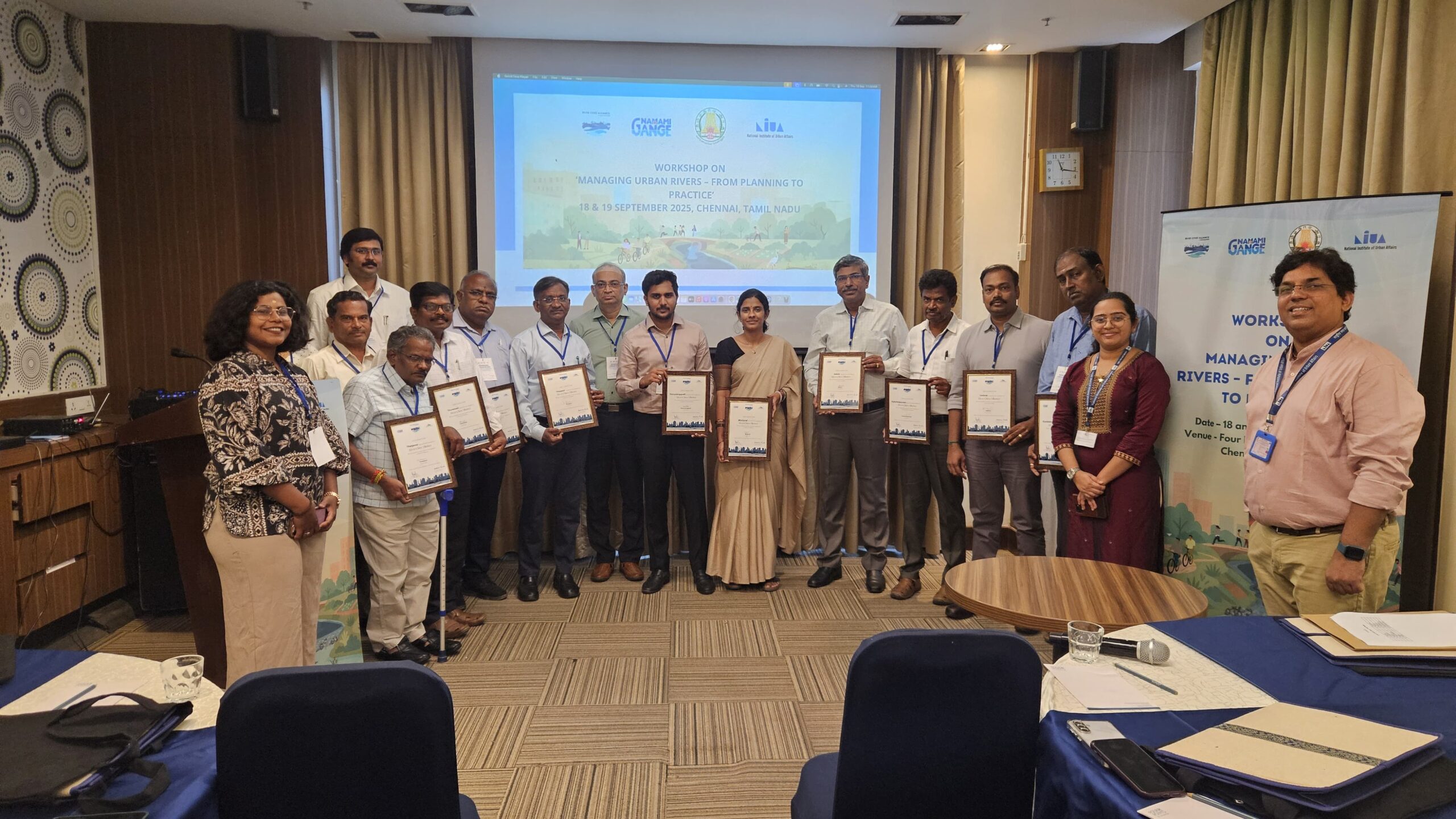 Chennai: Workshop on “Managing Urban Rivers — From Planning to Practice”